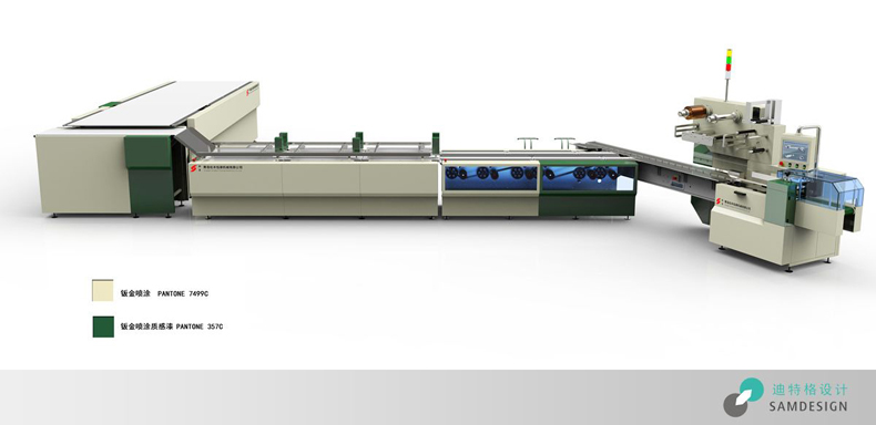 全自動包裝機生產線設計